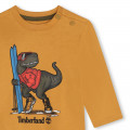 T-shirt with print TIMBERLAND for BOY