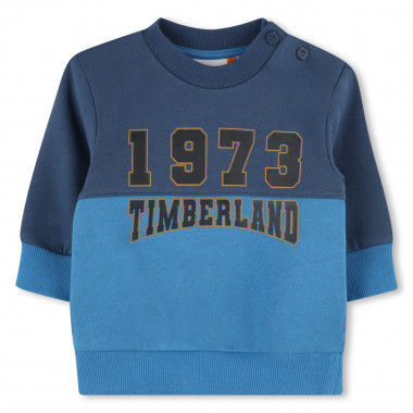 Fleece sweatshirt met print TIMBERLAND Voor