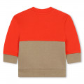 Printed fleece sweatshirt TIMBERLAND for BOY