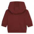 Zip-up hooded sweatshirt TIMBERLAND for BOY