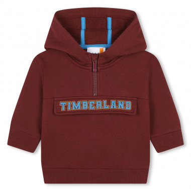 Zip-up hooded sweatshirt TIMBERLAND for BOY