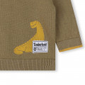 Knitted jumper with dinosaur TIMBERLAND for BOY