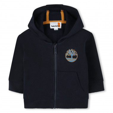 Zip-up hooded sweatshirt TIMBERLAND for BOY