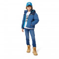 Water-repellent logo parka TIMBERLAND for BOY