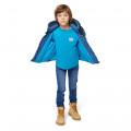 Water-repellent logo parka TIMBERLAND for BOY