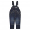 Denim overalls with pockets TIMBERLAND for BOY