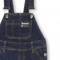 Denim overalls with pockets TIMBERLAND for BOY