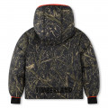 Parka with logo print on back TIMBERLAND for BOY