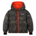 Parka with logo print on back TIMBERLAND for BOY