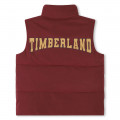 Zip-up logo parka TIMBERLAND for BOY