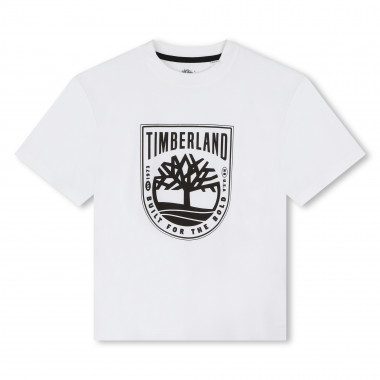 Camiseta de manga corta y logo TIMBERLAND para NIÑO