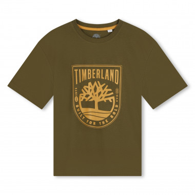 Camiseta de manga corta y logo TIMBERLAND para NIÑO