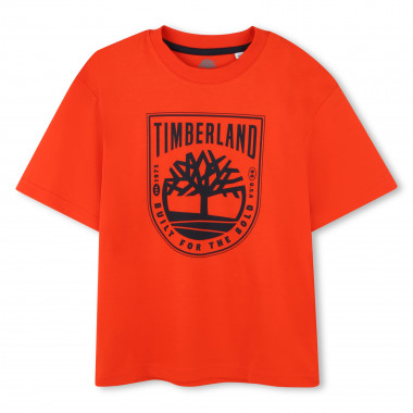 Kurzarm-T-Shirt mit Logo TIMBERLAND Für JUNGE