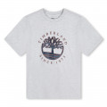 Kurzarm-T-Shirt mit Logo TIMBERLAND Für JUNGE