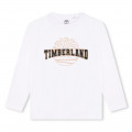 T-shirt manches longues à logo TIMBERLAND pour GARCON