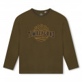 Long-sleeved logo T-shirt TIMBERLAND for BOY