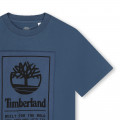 T-shirt with logo label TIMBERLAND for BOY