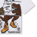 Comic-print T-shirt TIMBERLAND for BOY