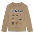 T-shirt with print on front TIMBERLAND for BOY