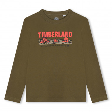 T-shirt à imprimé et message TIMBERLAND pour GARCON