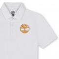 Polo met logoprint TIMBERLAND Voor