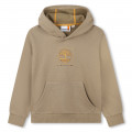 Sweat-shirt en molleton gratté TIMBERLAND pour GARCON