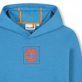 Sweatshirt van geruwde fleece TIMBERLAND Voor