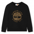 Brushed fleece sweatshirt TIMBERLAND for BOY