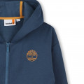 Hooded fleece cardigan TIMBERLAND for BOY