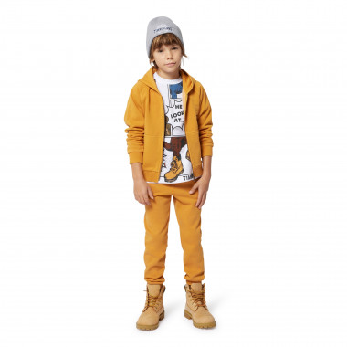 Hooded fleece cardigan TIMBERLAND for BOY