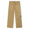 Broek met zakken van twill TIMBERLAND Voor