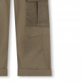 Cotton multi-pocket trousers TIMBERLAND for BOY