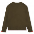 Knitted cotton jumper TIMBERLAND for BOY