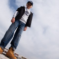 Jean large avec poches TIMBERLAND pour GARCON