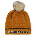 Knitted pompom hat TIMBERLAND for BOY