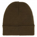 Embroidered knitted hat TIMBERLAND for BOY