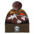 Cotton and wool hat TIMBERLAND for BOY