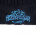 Embroidered knitted hat TIMBERLAND for BOY