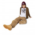 Embroidered knitted hat TIMBERLAND for BOY