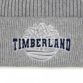 Bonnet brodé en tricot TIMBERLAND pour GARCON