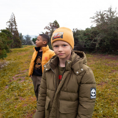 Gorro de algodón con vuelta TIMBERLAND para NIÑO