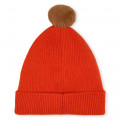 Knitted pompom hat TIMBERLAND for BOY