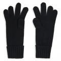 Gants tricotés en coton TIMBERLAND pour GARCON