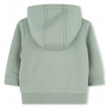 Hooded fleece cardigan TIMBERLAND for BOY