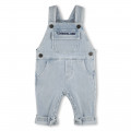 Denim overalls with pocket TIMBERLAND for BOY