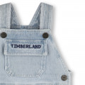 Denim overalls with pocket TIMBERLAND for BOY