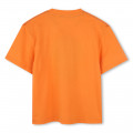 Zweifarbiges T-Shirt mit Logo TIMBERLAND Für JUNGE