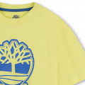 Zweifarbiges T-Shirt mit Logo TIMBERLAND Für JUNGE