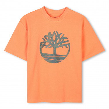 Raised logo print T-shirt TIMBERLAND for BOY