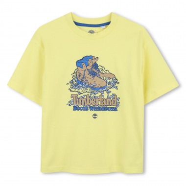 Camiseta ancha con estampado TIMBERLAND para NIÑO